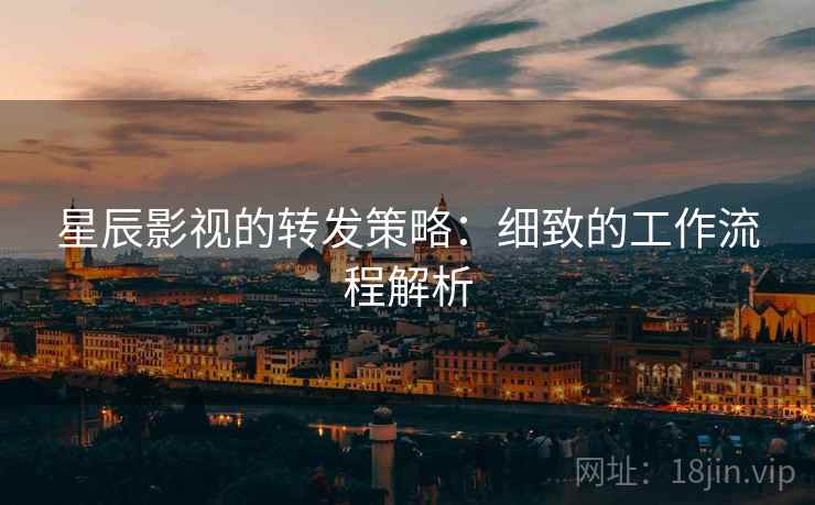 星辰影视的转发策略：细致的工作流程解析